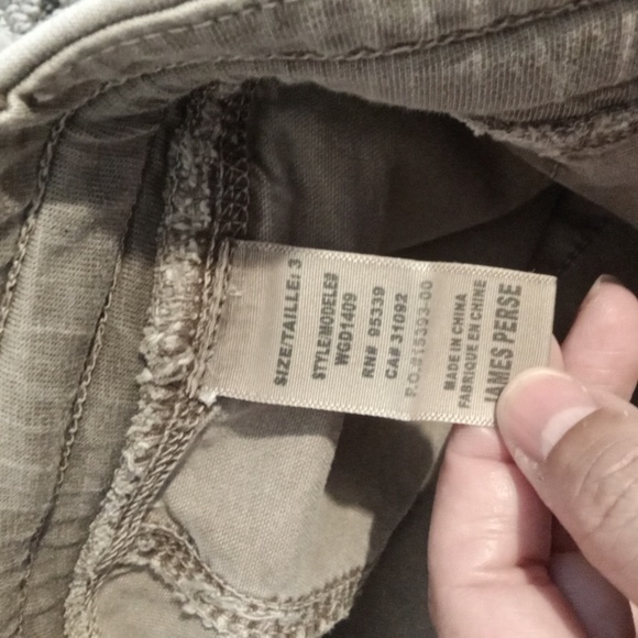 Standard James Perse Womens Utility Drawstring Pants Strerch Size 3 =large - Picture 5 of 10